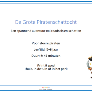 Speurtocht de Grote Piratenschattocht